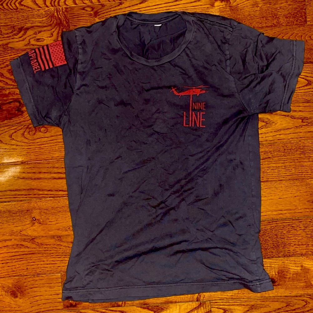 Nine Line Apparel, Mens Medium, Graphic T-shirt, Perfect condition.